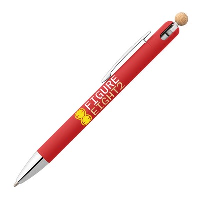 Melbourne Recycled Aluminum Fidget Pen (Full Imprint)