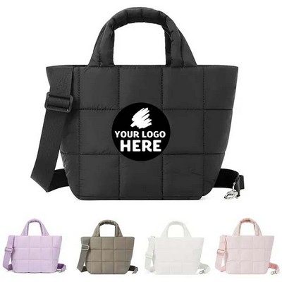 Puffy Cloud Crossbody Tote