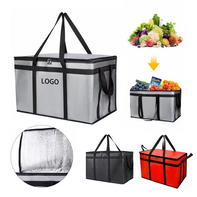 Custom 79L Insulated Food Delivery Cooler Bag