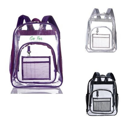 Large Transparent PVC Backpack