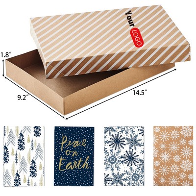 Medium Christmas Gift Boxes with Lids