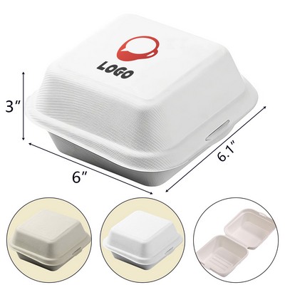 Eco-Friendly Disposable Clamshell Burger Boxes