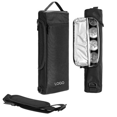 Golf & Outdoor Portable Beverage Cooler Insulated Wine and Beer Tote Leak-Proof Thermal Bag