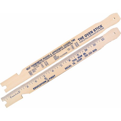 Natural Wood Finish Oven Stick