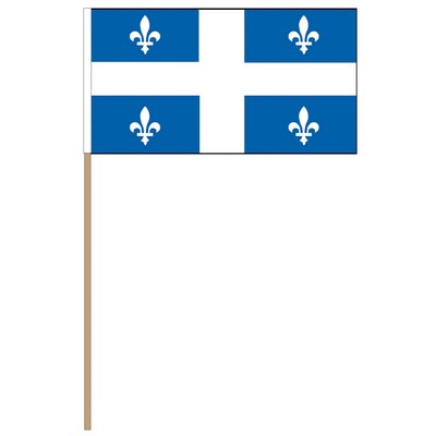 Quebec International Collection Hand Flag (9" x 12")