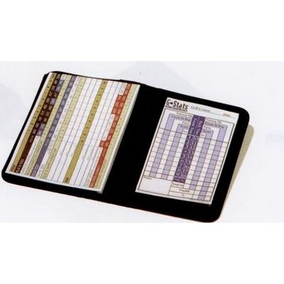 G-Stat Golf Book Vinyl Pad Holder