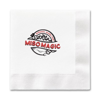 1-Ply White Luncheon Napkin