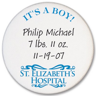 Round Keepsake Button (3 1/2" Diameter)