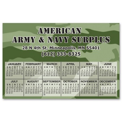 USA Made Premium UV Window Micro-Suction Cling Decal (3.75"x5.75") - Rectangle
