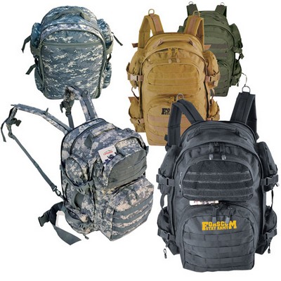 Tactical Heavy Duty Expandable Backpack MOLLE Straps