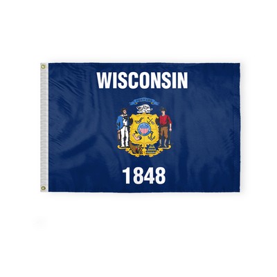 Wisconsin Flags 2x3 foot