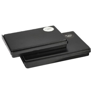 Traditional Felt Stamp Pad - Black, 2.625" x 4.3125"