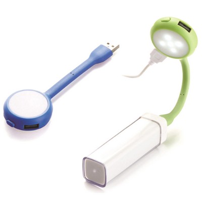 4-Port USB HUB LED Light