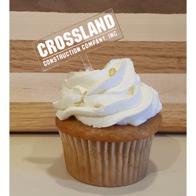 2" x 2" - Acrylic Cupcake Toppers