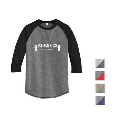 Alternative® Men's Dugout 3/4-Sleeve Vintage 50/50 Tee
