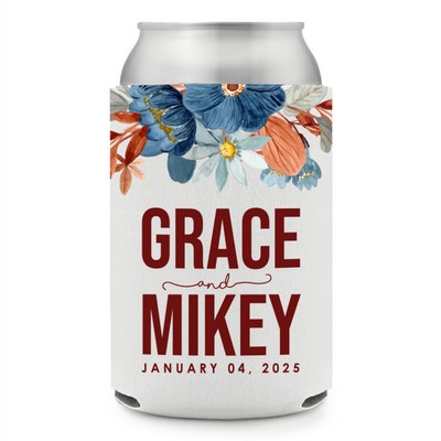 Full Color Foam Collapsible Coolies - All Over Print