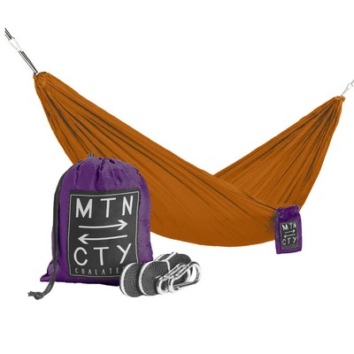 Coalatree Loafer Hammock, Orange/Purple