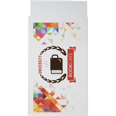 Full Color White Eco-Shipper Expandable Paper Mailer (8.5" W x 14.5" H x 3.25" D)