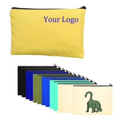 Canvas Toiletry Pouch