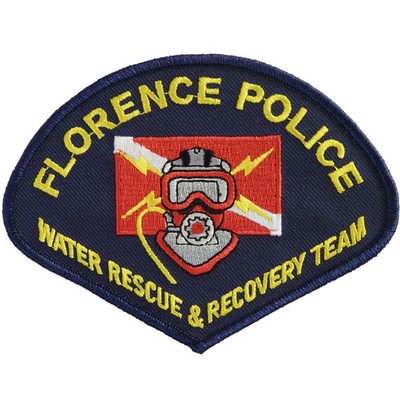 75% Coverage Embroidery Patches-4"