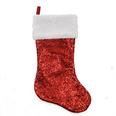 Reversible Sequin Christmas Stocking