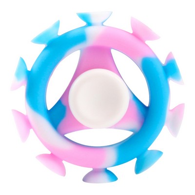 Silicone Sucker Fidget Spinner Stress Relief
