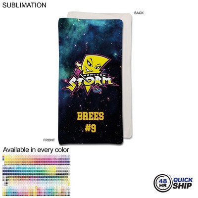 48 Hr Quick Ship - Team Blanket in Ultra Soft and Smooth Microfleece, 30x60, Stadium size