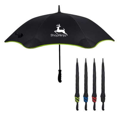 46" Arc Scalloped Edge Umbrella