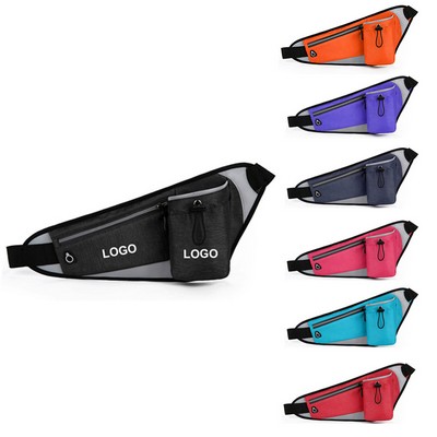 Sports Fanny Pack W/ Bottle Holder