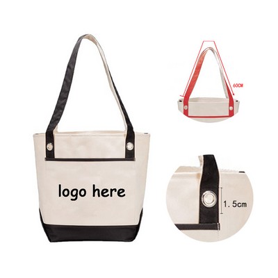 Cotton Canvas Tote Bag