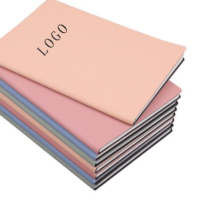 A5 Soft Leather Diary Notebook
