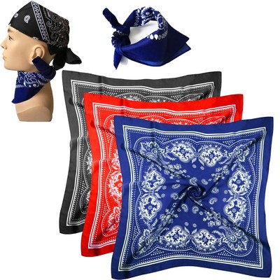 Head Bandanas Square Scarf MOQ 100