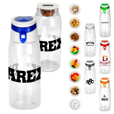 Clear View 25 oz. Snack Bottle