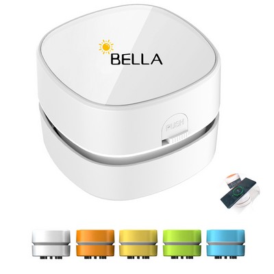 Desktop Vacuum Cleaner With Wireless Charger