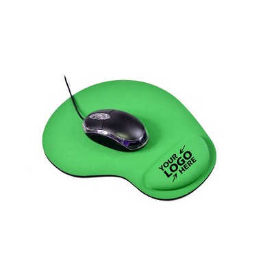 EVA Mousepad with Soft Wrist Rest