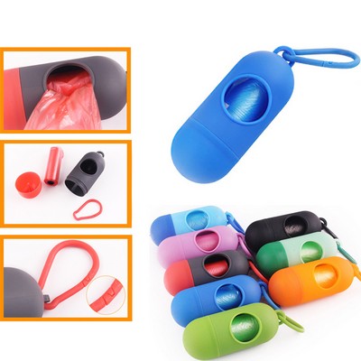 Dog Poop Dispenser Pet Waste Disposal Bag-Capsule Shaped