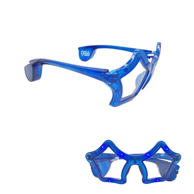 Star Shaped Flashing LED Sunglasses