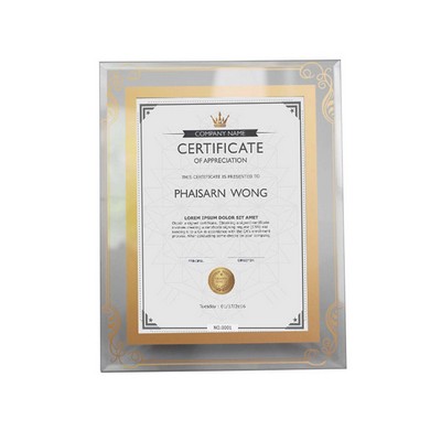 Graduation Certificate Frame (Custom)