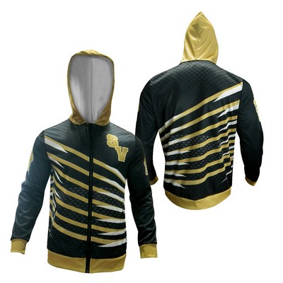 Men's/Youth Full Zip Fleece Hooded Jacket