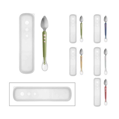 304 Double Ended Fruit Puree Spoon