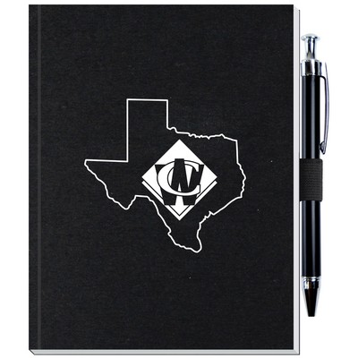 Perfect Journal w/Flexible Trekker Cover & Pen Patch (5"x6.5")