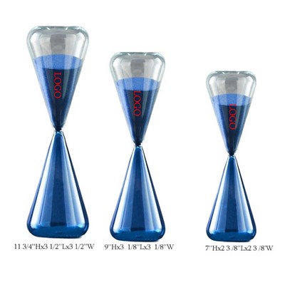 Absolute Blue Glass Sand Timer
