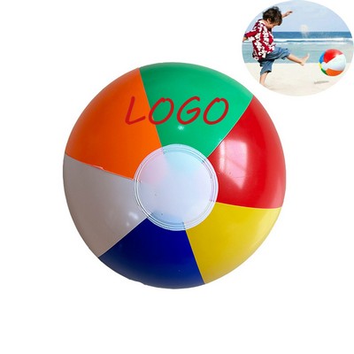 Six-Color Inflatable Beach Ball