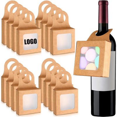Kraft Paper Wine Bottle Box