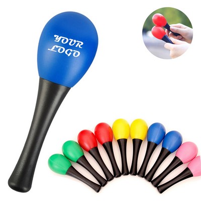 Plastic Maracas Musical Instrument