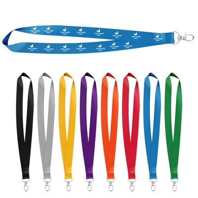 Polyester Full Color Sublimated Lanyard ID
