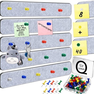 Bulletin Board Bar Strip With Pushpin