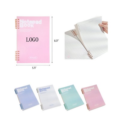 No hand loose-leaf detachable coil notebook