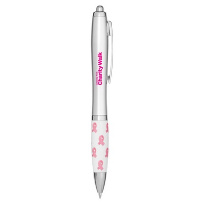 Breast Cancer Awareness Pink Ribbon Ballpoint Pen.
