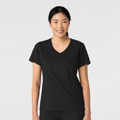 WonderWink Boundless Women's 2-Pocket V-Neck Scrub Top